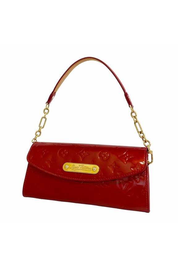 Pre-Owned Louis Vuitton Vernis Sunset Boulevard Handbag M93543 Pomme d'Amour 2-way bag for...