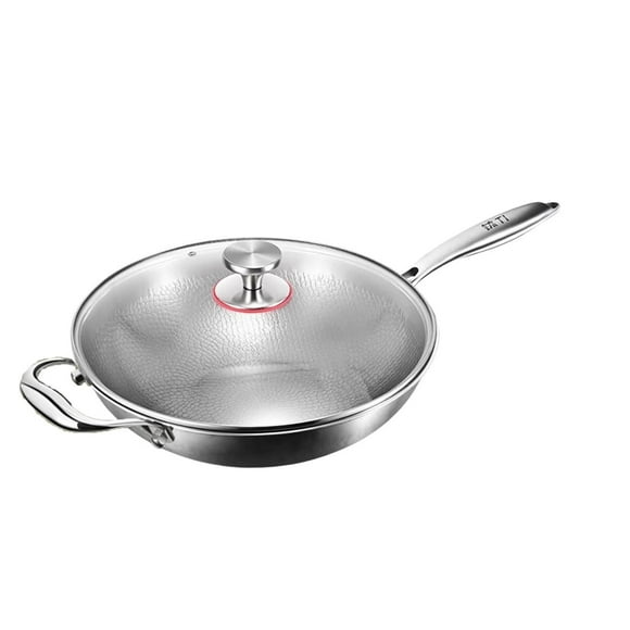 SXcggal Titanium Pan With Lid 2025 Durable Scratch Non Stick Titanium Pan For Cooking Multifunctional Healthy Unbreakable Kitchenware