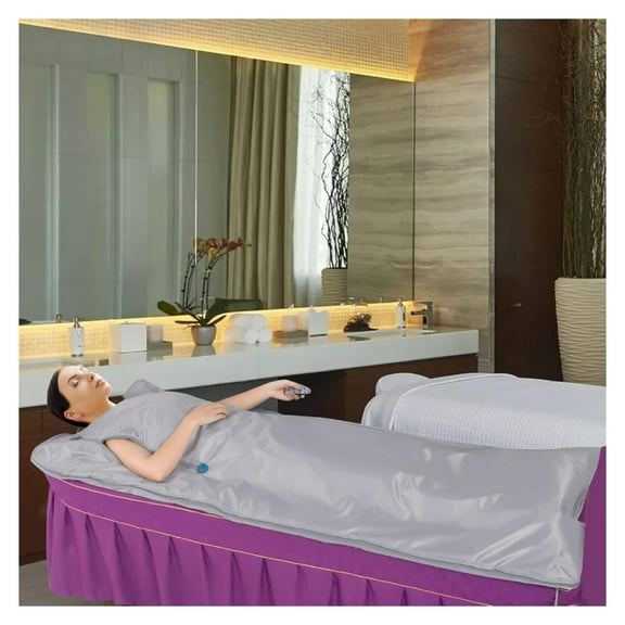 Infrared Sauna Blanket, 70.8 Inch Portable Far Infrared Spa Sauna Bags with Control for Home Personal Sauna Care