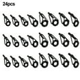 Verolina 24Pcs Fishing Rod Tip Repair Kit Stainless Steel Ceramic Ring