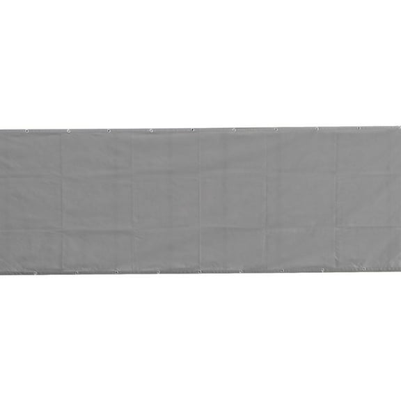 Balcony Sunshade Cloth Polyester Waterproof Privacy Fence Screen UV Protection Fabric for Backyard Patio 2.95 x 16.4 ft.
