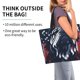 thumbnail image 2 of Balery Bulldog with Forest Flag Bolsa Tote Estilo Estético con Cremalleras, Bolsa de Hombro, Bolsa de Compras Grande y Plegable, 2 of 8