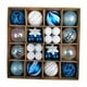 thumbnail image 1 of 42 piezas de adornos de bolas de Navidad, juego de adornos decorativos de 3 cm a 6 cm, bola colgante de de Navidad, para el hogar, Yotijar bolas colgantes, 1 of 9