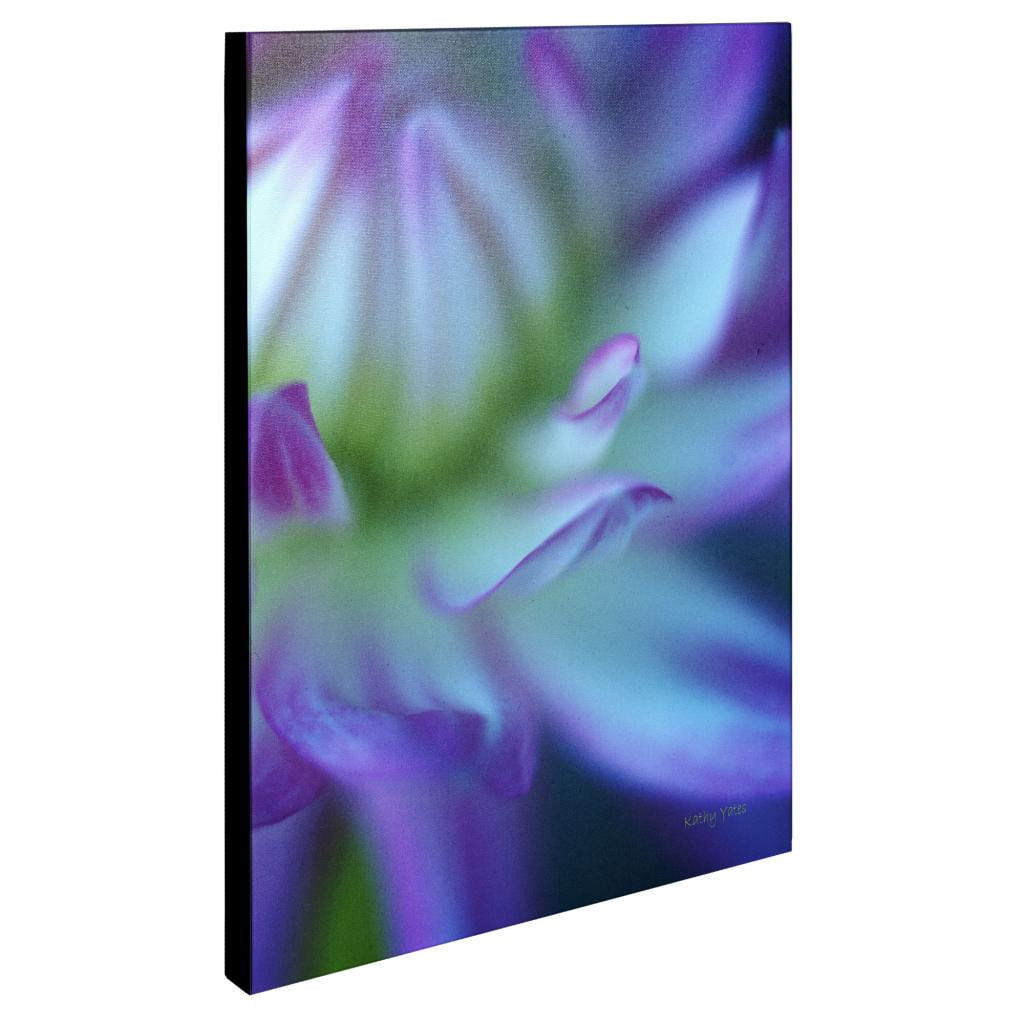 Trademark Fine Art 'The Color Purple' Canvas Art by Kathy Yates