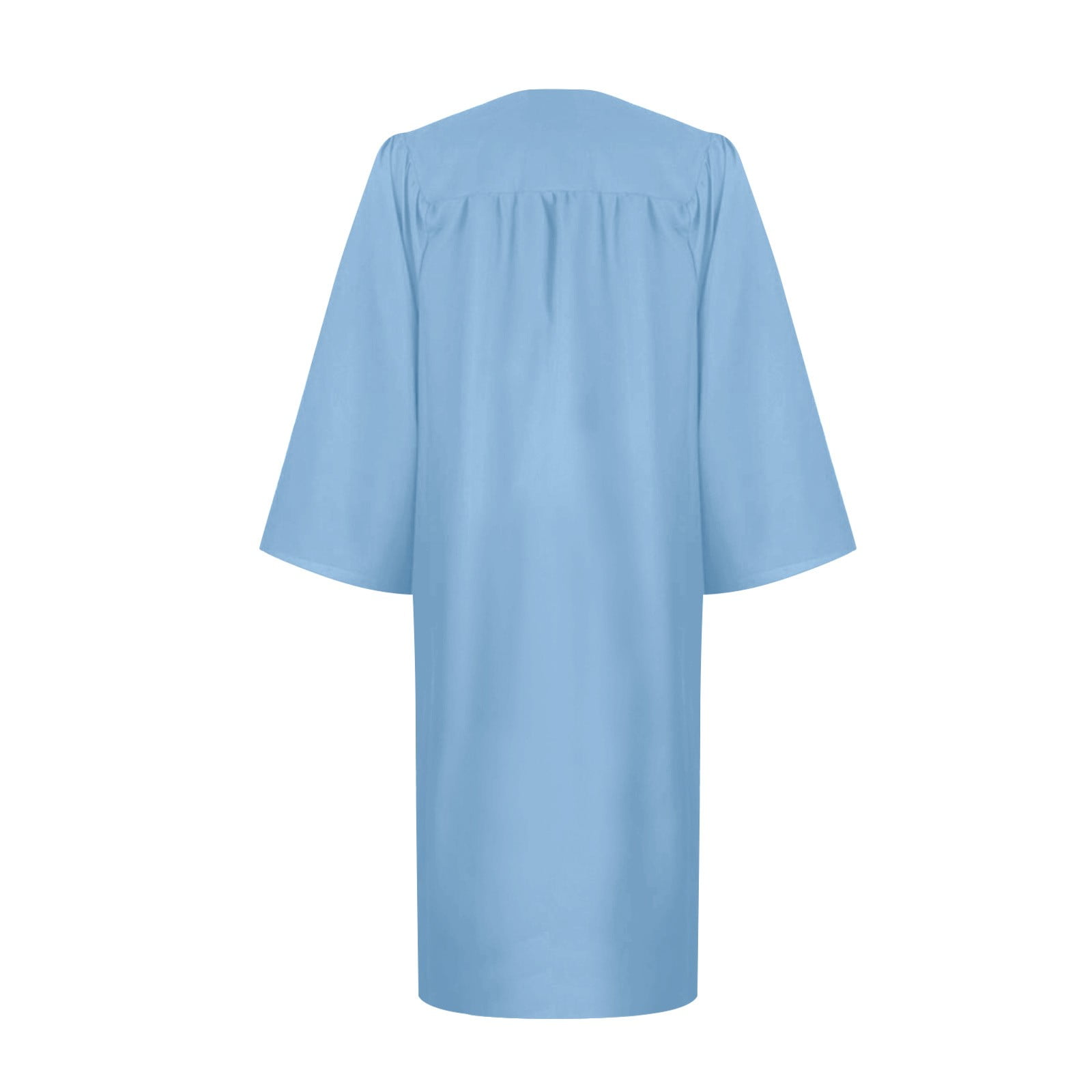 Mens Shirts Gifts for Men Unisex Choir Robes For Church Baptism Officiant Confirmation Costume,Graduation Gown Pastor &judges Robe Blue Polyester S