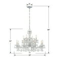 thumbnail image 6 of Crystorama Lighting - 12 Light Chandelier - Chandelier - Maria Theresa - Twelve, 6 of 7