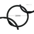 thumbnail image 3 of Curtain rings with clips, black 20 pieces, 3 of 5