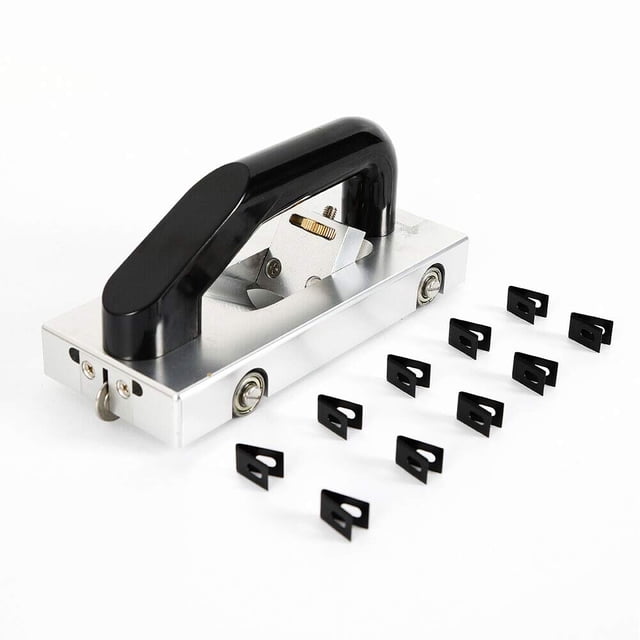 Hand Tool TBVECHI Slotting Pull Hand Tool Vinyl Flooring Wheeled Super Hand Groover, Wheeled Groover Grooving Slotting Pull Hand Slotter Vinyl PVC Flooring Welding