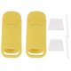 thumbnail image 1 of Tabla para ñoquis PP Tabla multifuncional Garganelli Máquina para hacer ñoquis Utensilios de cocina para el hogar Restaurante 2 juegos Amarillo, 1 of 10