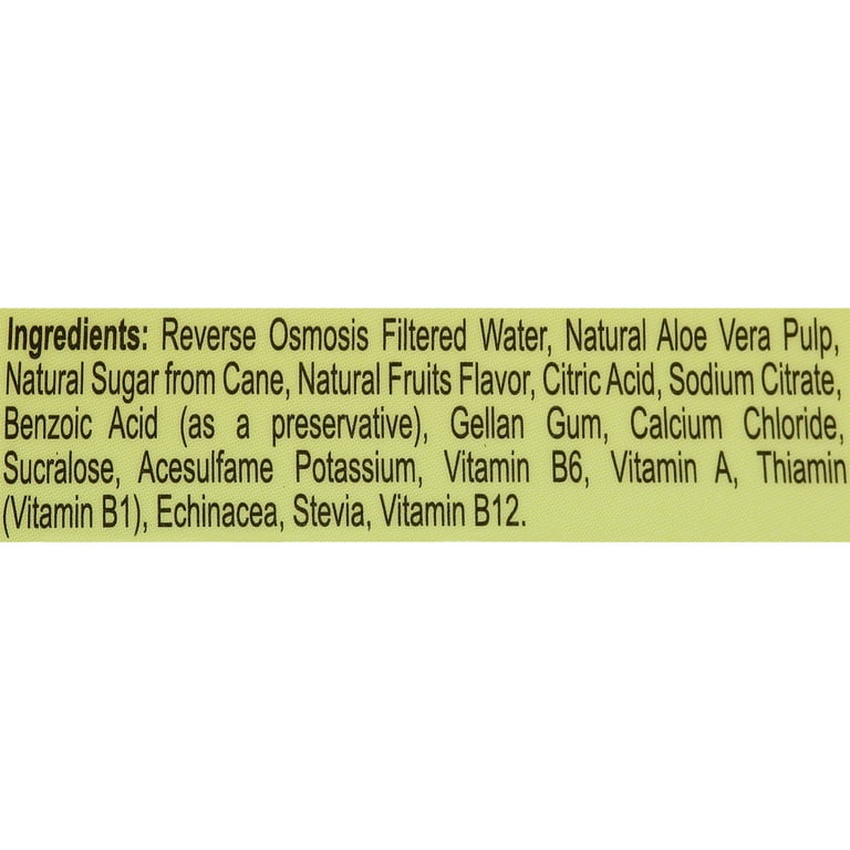 (4 pack) ALFA VITAMINS Aloe Vera Drink - Original