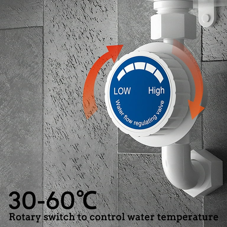 Hot 2 Shot Instantaneous Water Heater minimum flow rate 2 temp