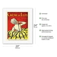 thumbnail image 2 of Luzy Cream (Crème De Luzy) - Parisian Cosmetic - Vintage France Advertising Poster by Leonetto Cappiello c.1919 - Fine Art Rolled Canvas Print 16in x 20in, 2 of 4