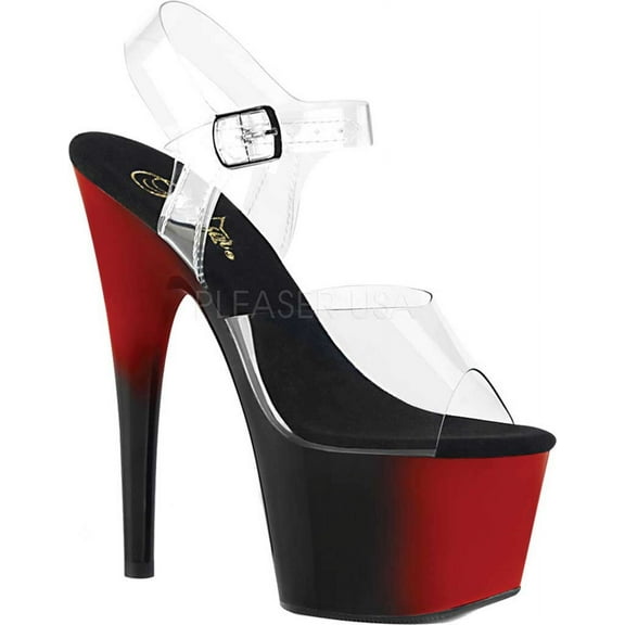 Women's Pleaser Adore 708BR Platform Ankle Strap Sandal