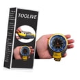 thumbnail image 2 of Altimeter Watch Altimeter Barometer Compass Barometer Thermometer Weather Instrument High Precision Multifunctional Mechanical Barometer Outdoor Mountaineering Barometer Yellow, 2 of 5