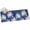 Indigo, White, Ivory, variant on 2x6ft Area Rug,Tropical Coconut Tree Silhouette Washable Large Rugs Soft Non-Slip Floor Rug Rustic Dark Green Burlap Non-Shedding Indoor Carpets for Living Room Bedroom Home Office Nursery