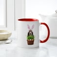 thumbnail image 4 of CafePress - Easter Basset Hound Mug - 11 oz Ceramic Mug - Novelty Coffee Tea Cup, 4 of 4