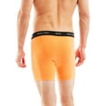 thumbnail image 4 of 5-Pack Boxer Briefs by Bolter Men's Cotton Spandex Underwear Tagless (Large, Brights), 4 of 17