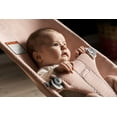thumbnail image 2 of BabyBjorn Bouncer Bliss, Dark gray frame, Mesh, Pearly Pink, 2 of 4