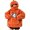 C-Orange225, variant on DHFJKG Blanket Hoodies For Women Halloween Pumpkin Sweatshirts Fuzzy Oversized Hoodie Ghost Print Flannel Tops