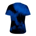 thumbnail image 5 of MEICHEN Women's Shirt T Shirt Glitter Shirt Fashion Starry Summer Shirt Round Neck Short Sleeve Top Outfit, 5 of 9