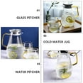 thumbnail image 2 of ADDHAT Pitcher Glass Easy to Clean 1Pc 4.52X4.52X8.06in, 2 of 8