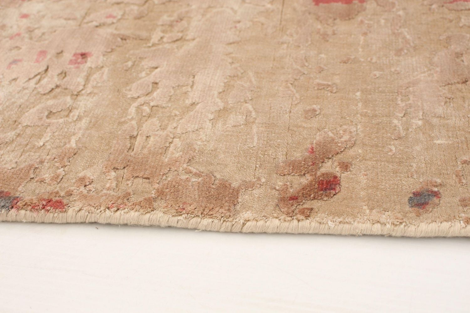 ECARPETGALLERY 5'3" x 7'6" Contemporary Galleria Hand Loomed Area Rug for Living Room, Dining Room and Bedroom in Brown