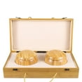 thumbnail image 3 of Portable Go Set Wood Go Board Game Set Go Chess Game with Storage Box Classic Chinese Strategy Board Game, 3 of 7