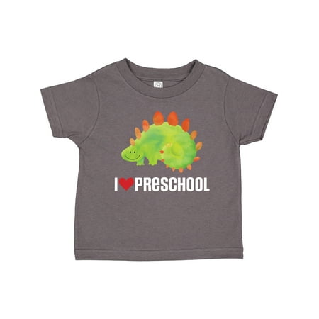 

Inktastic Preschool Dinosaur Back to School Gift Toddler Boy or Toddler Girl T-Shirt