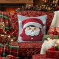 thumbnail image 6 of Christmas Pillow Cover under $5! Xqxayjr 3D Christmas Pillow Cover 45x45cm, Festive Decorative Pillow Case, Realistic Design Cushion Cover, Holiday Home Decor for Living Room, 6 of 7