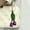 Purple, variant on Car Hanging Decoration, Tulip Artificial Leather Keychain for Women, Bag Charm Car Mirror Decor Gift