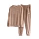 thumbnail image 1 of Petite Pants Suit for Women traje de terciopelo de 2 piezas, ropa de dormir, sudaderas con capucha, pantalones de chándal, ropa de dormir sólida, traje de casa (Coffee, One Size), 1 of 5