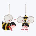 thumbnail image 1 of Wood Hanging Bee Sign. 2 assorted, 1 of 2