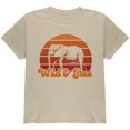 thumbnail image 1 of Elephant Wild And Free T-Shirt Rétro Soleil Jeunesse, 1 of 1
