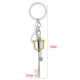 thumbnail image 2 of Sora's Keyblade Keychain Metal LostBlade Keyring Cosplay Pendant Accessories, 2 of 5