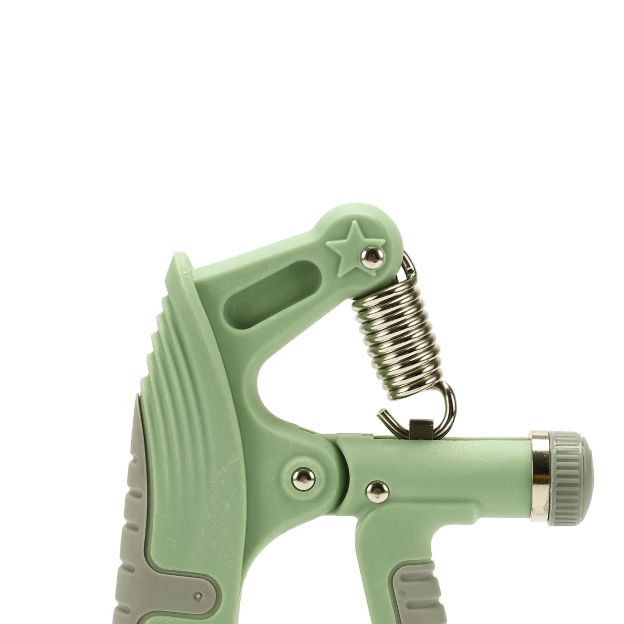 Unique Bargains R Shape Hand Grip Strengthener Adjustable Strength for Fitness Green