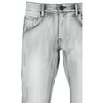 thumbnail image 3 of RAW X Mens RawX Rip Repair Stretch Jeans, Lt Grey, 34X32, 3 of 6