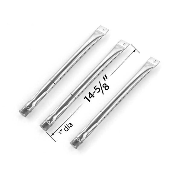 Replacement Grill Burner For Brinkmann 810-1415-W, BBQTEK GSS1916A, GSF3016E, Nexgrill, M3206ALP, M3206ANG, M3207ALP, M3207ANG Gas Models-3PK