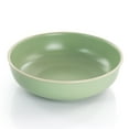 thumbnail image 4 of Gibson Elite Serenade 16 Piece Round Stoneware Dinnerware Set in Green, 4 of 7