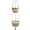 A 9.8" x 9.8" x 6.3", variant on Double Layer Hanger Woven Hanging Home Garden Indoor 2 Tier Hanging Planter (3 Syles) Flower Pots 9.8" x 9.8" x 6.3"