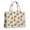 Dachshund Footprint, variant on Large Capacity Tote Bag,Dalmatian Corgi Bulldog Handbag Fashion Luxury Tote Bag,15.7"x13"x 5.1" Inches,Laptop Compatible
