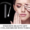 thumbnail image 3 of UYGDUY-20pcs Eyelash brush Lash Wand Makeup tool Eyelash Extension supplies Cleaning brush Diamond Mascara foil black, 3 of 3