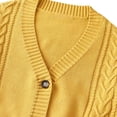thumbnail image 4 of Kilaqueen Womens Cozzy Cotton Cardigan Sweater Casual Long Sleeve Button Down Open Fron Blouse Comfy Work Sweater Coat with Pockets, 4 of 9
