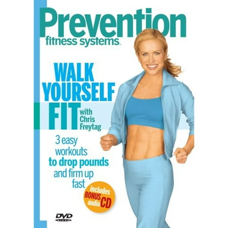 Prevention Fitness Systems: Walk Yourself Fit (DVD/CD, 2006, 2-Disc Set) NEW