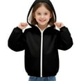 thumbnail image 3 of Mercatoo Toddler Rain Jackets Zip up H𝐨𝐨die 𝐖aterproof Coats Baby Boys Girls Plain Lightweight Windbreker Outwear Raincoat, 3 of 9