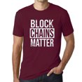 thumbnail image 1 of T-Shirt Graphique pour Hommes Blockchains Matter Cryptocurrency Éco-Responsable Édition Limitée Tee-Shirt Manches Courtes Vintage Cadeau d'Anniversaire Original, 1 of 7