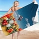 thumbnail image 1 of Toalla de playa de microfibra Toalla de baño colorida súper liviana Manta de playa a prueba de arena Toalla multiusos para piscina de viaje 30x60 pulgadas Wmkox514yii hfskjfh507, 1 of 4