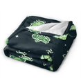 thumbnail image 2 of ZICANCN Anti-Pilling Flannel Bed Throw Blankets Space Earth Pixel Art , Couch Ultra Soft Micro Fleece Sofa Bed Camping Travel Blanket for Adults 50"x40", 2 of 8