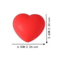 thumbnail image 3 of Juguete antiestrés Corazón rojo TPR Gel suave Juguete con forma de corazón de dibujos animados, 3 of 8