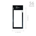 thumbnail image 5 of Koyal Wholesale Celestial Moon Phase Printable Wedding Paper Menu Cards for DIY Printer, Pack of 52, 5 of 5