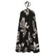 thumbnail image 3 of Vestido Corto Con Cuello Halter Vestidos de playa para mujer Vestido casual con estampado floral de moda Boho A-Line (Negro L) Kuymtek para Mujer Negro T M, 3 of 6